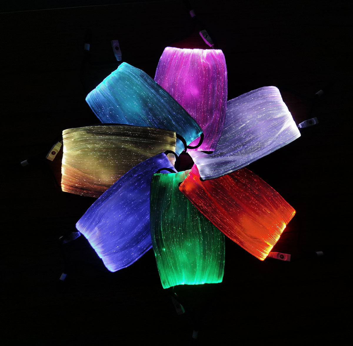 Luminous Colorful Mask
