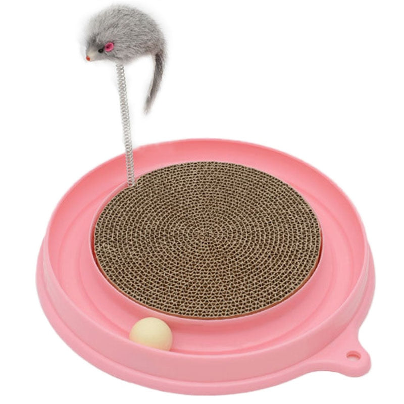 Cat Scratch & Catch Interactive Pet Turbo Toy