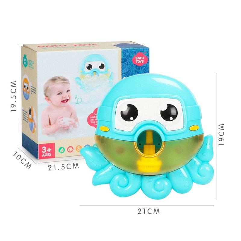Bubble Machine Kids Bath Toy