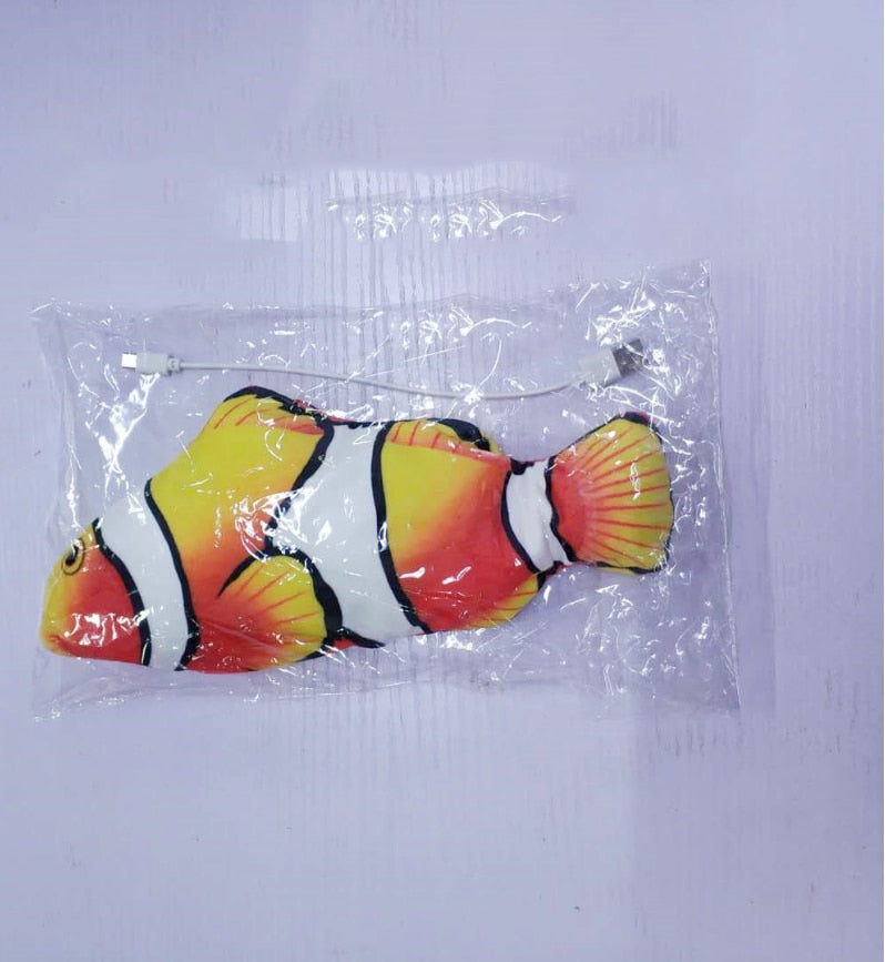 Realistic Moving Fish Electric Toy For Cat