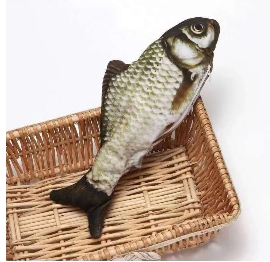 Realistic Moving Fish Electric Toy For Cat