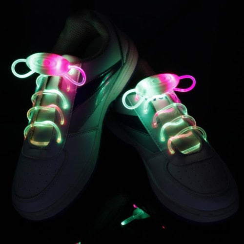 Colorful LED Flash Light Up Shoe Laces