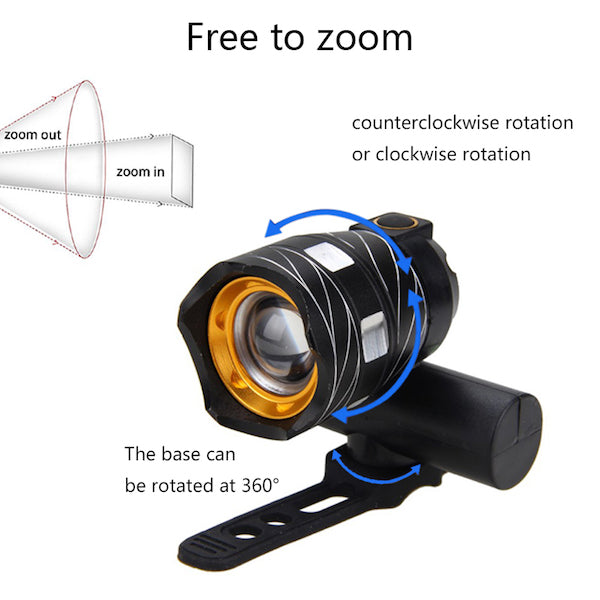 USB Bike LED Light