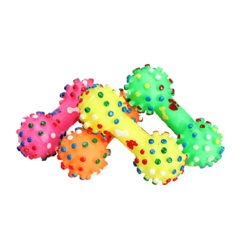 Colorful Squeaky Dog Toy