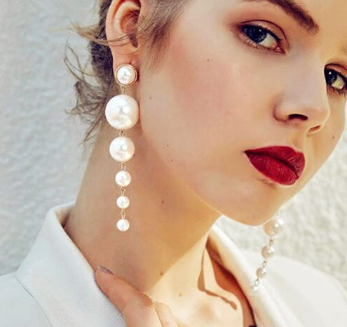 Pearl Teardrop Earrings