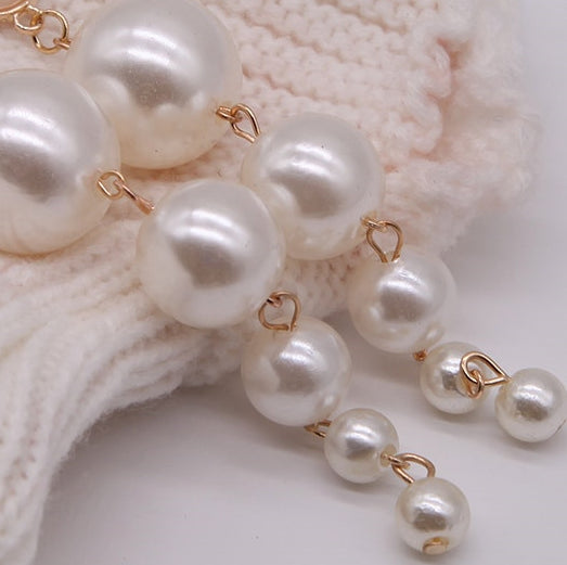 Pearl Teardrop Earrings