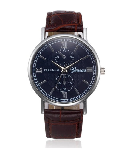Men's Leather Watch