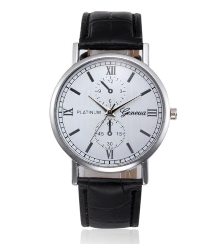 Men's Leather Watch
