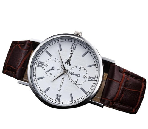 Men's Leather Watch