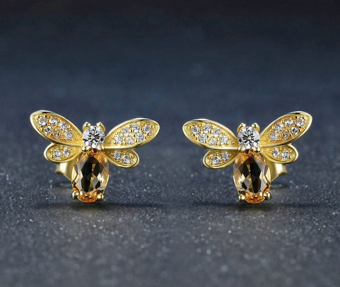 Bee Earrings