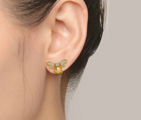 Bee Earrings