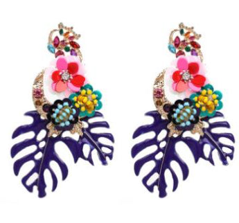 Chunky Tropical Earrings