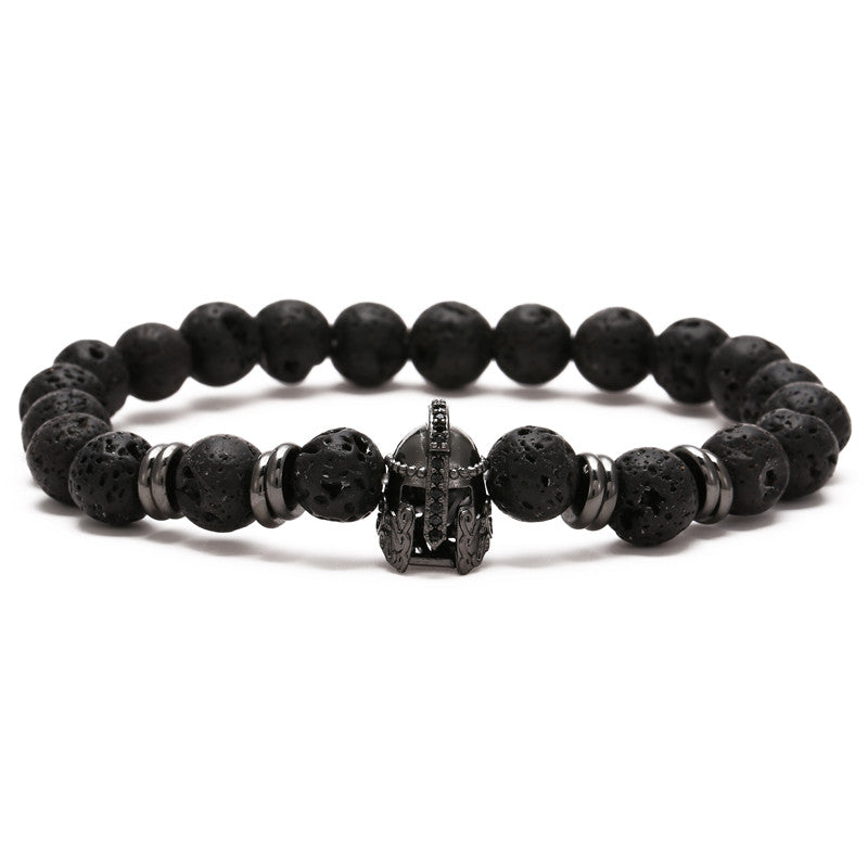 Trendy Micro Pave Cubic Crown Charm Bracelet