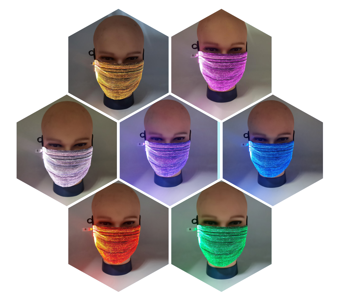 Luminous Colorful Mask