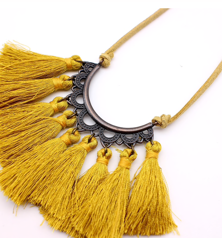 Boho Tassel Necklace