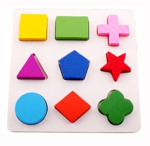 Wooden Geometric Shapes