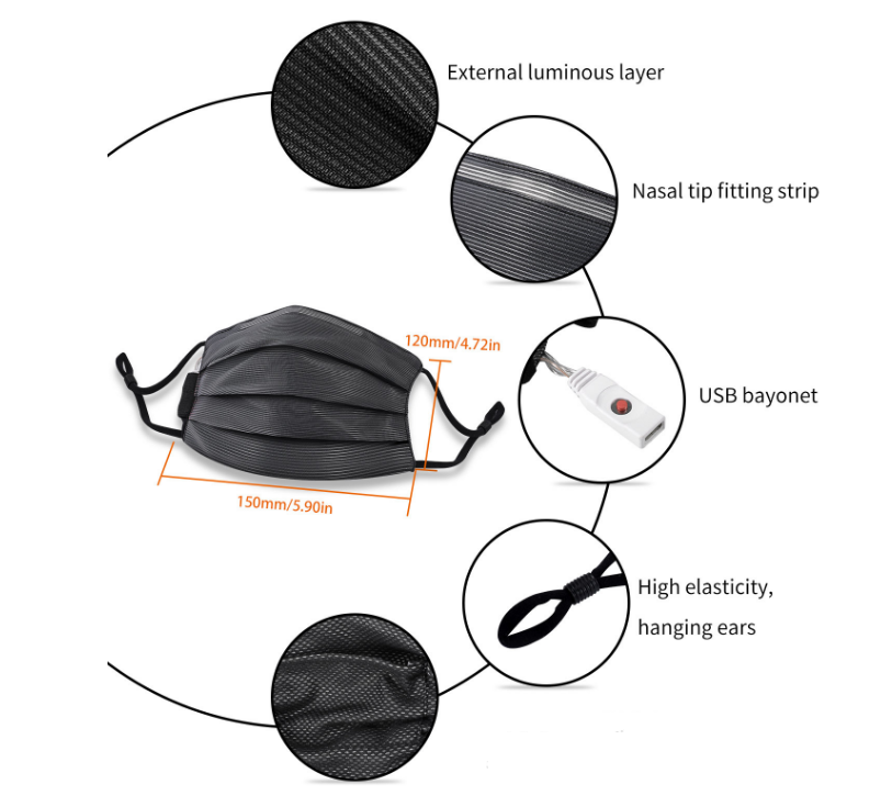 Luminous Colorful Mask