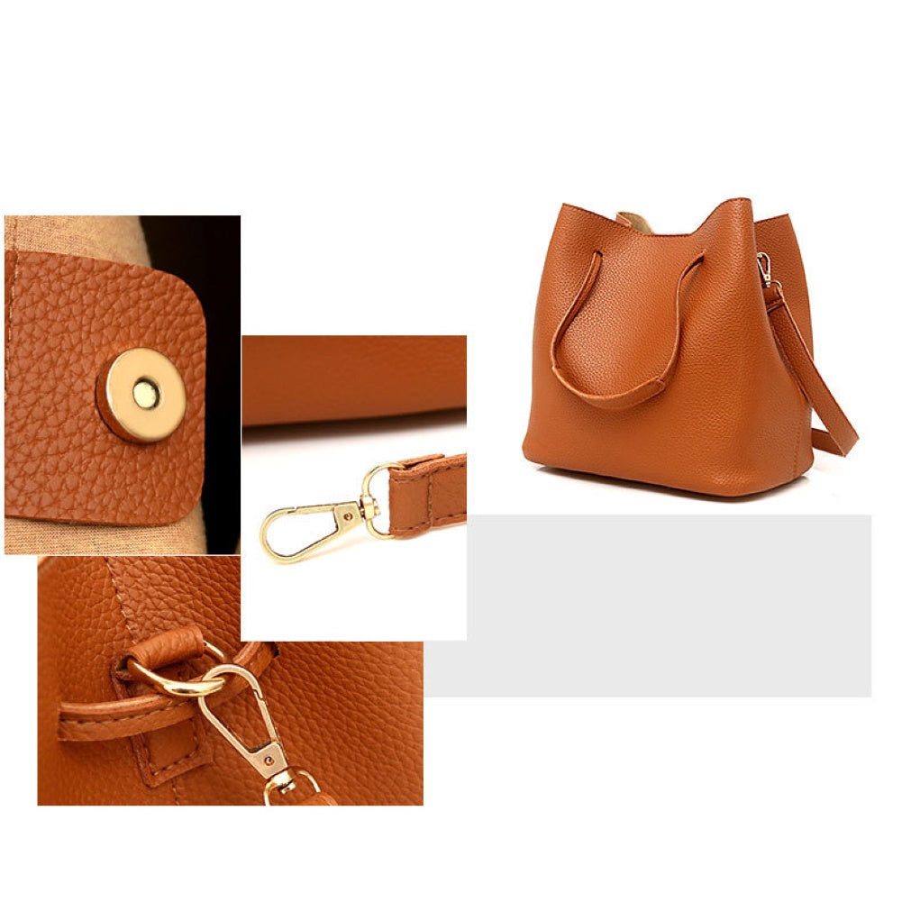 Ladies Leather Bag Set