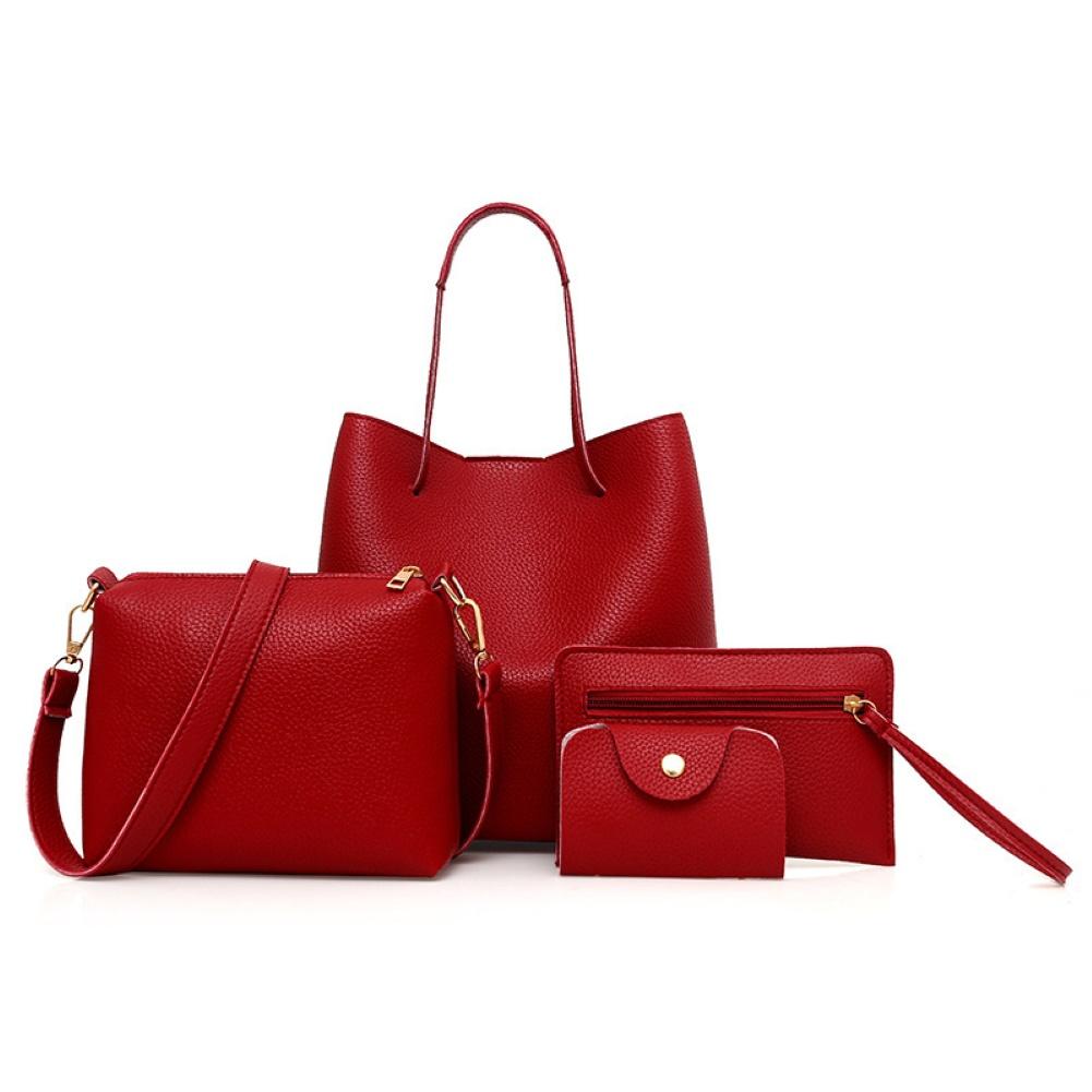 Ladies Leather Bag Set