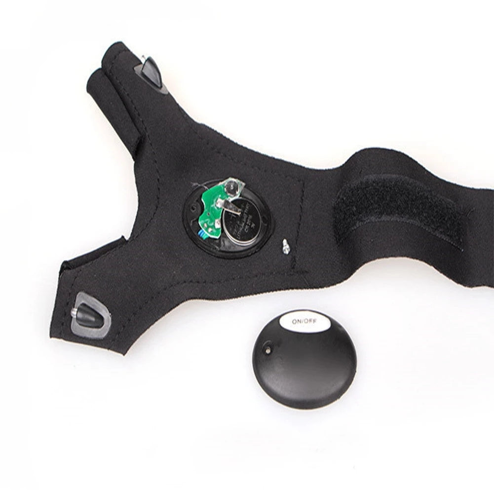 LED Night Fishing Gloves