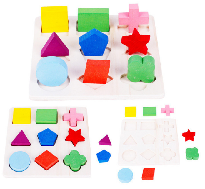 Wooden Geometric Shapes