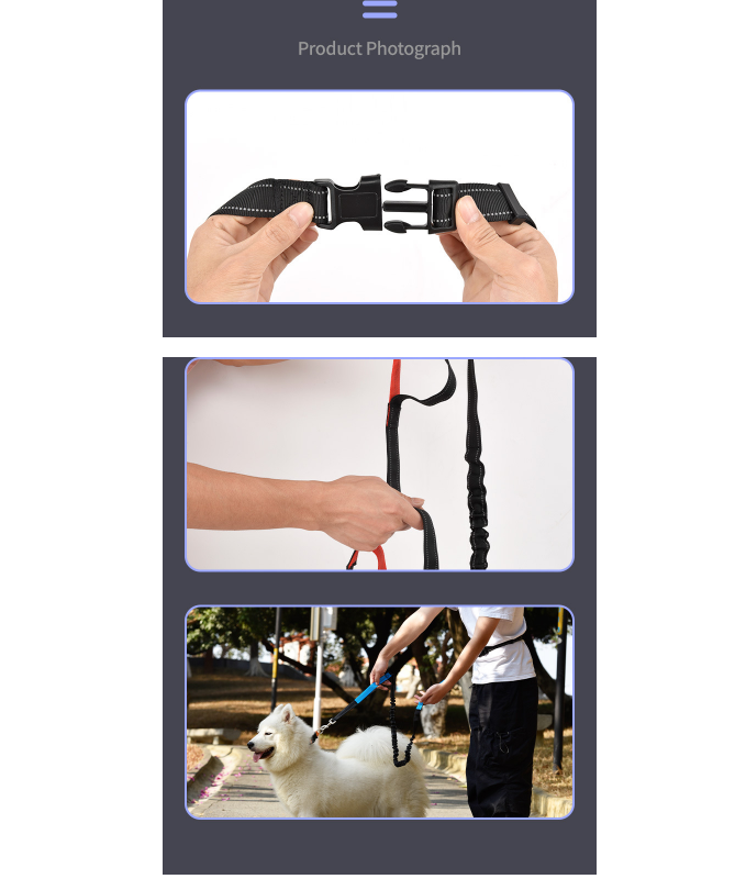 Adjustable Running Dog Leash