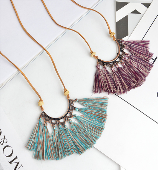 Boho Tassel Necklace