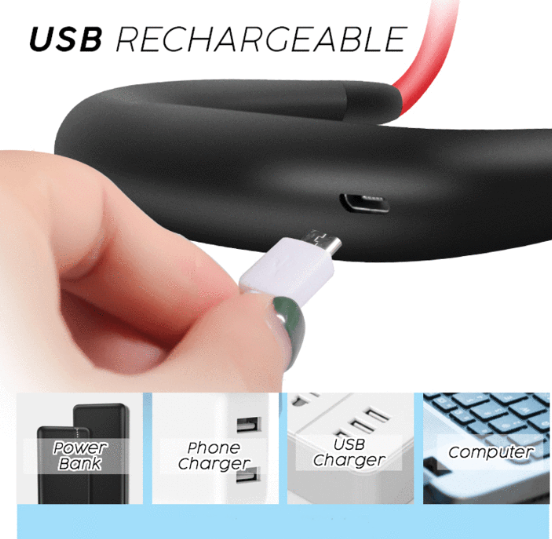 LED Lazy Neckband Fan