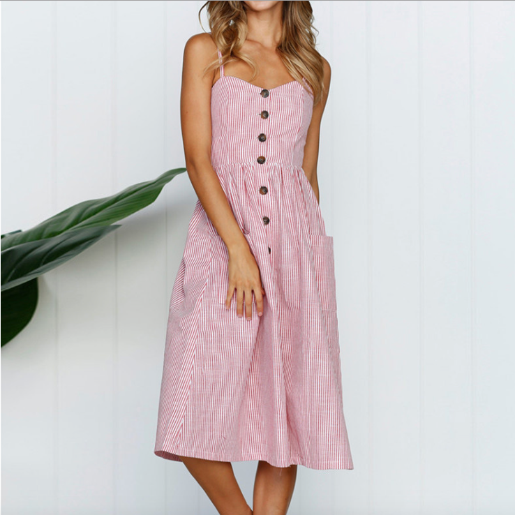 Vintage Sundress With Pockets