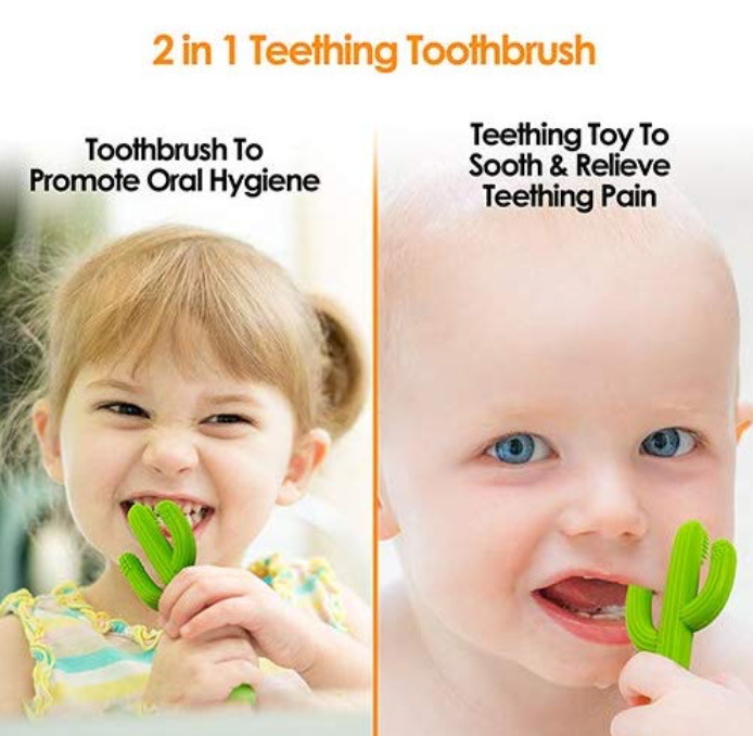 Cactus Baby Toothbrush
