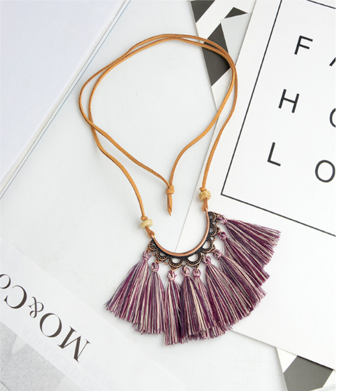 Boho Tassel Necklace