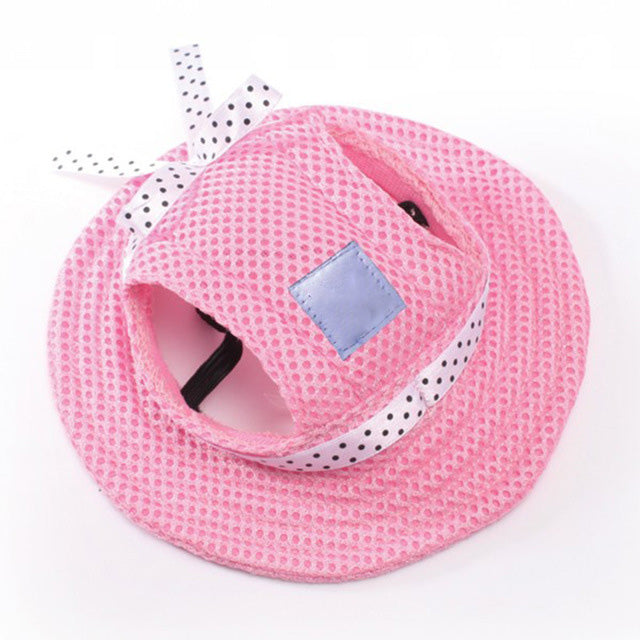 Pet Mesh Breathable Sun Hat