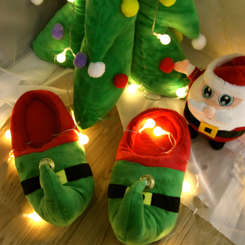 Christmas Home Cotton Slippers