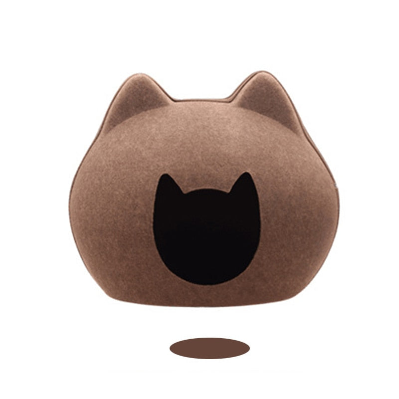 Detachable Cat Cave Bed