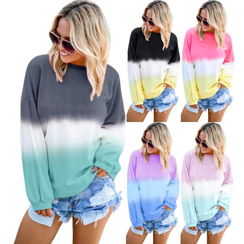 Casual Long Sleeve Women Sweatshirt