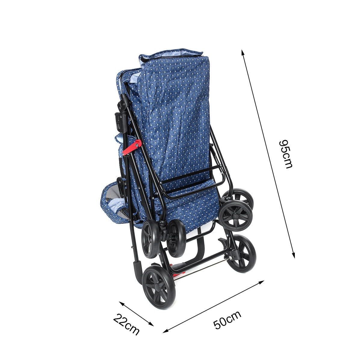 NEW 2 In 1 Outdoor Double Deck Carrier Pet Stroller