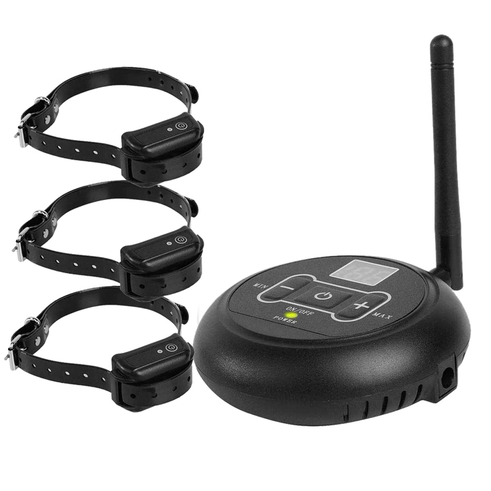 500m Wireless Dog Electric Fence Waterproof Rechargeable Dogs Collar