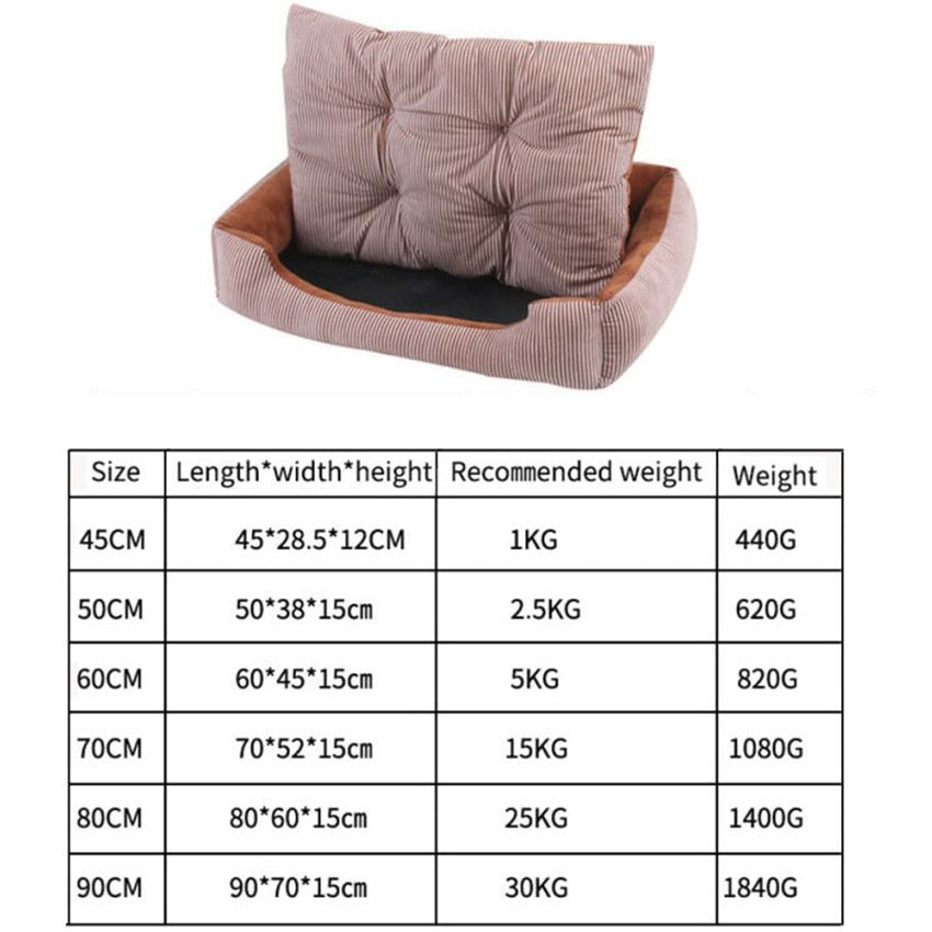 Soft Cotton Waterproof Dog Sofa