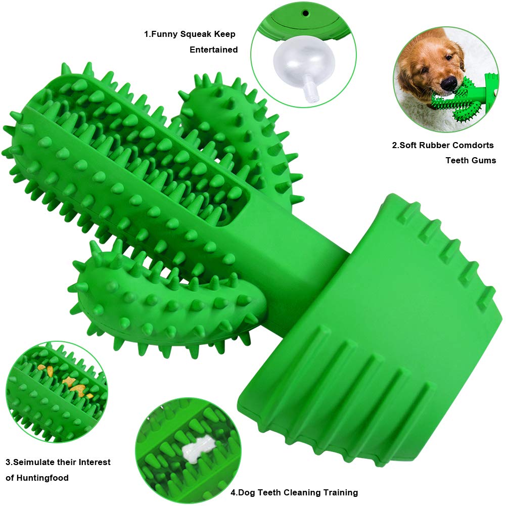 Cactus Shape Dog Rubber