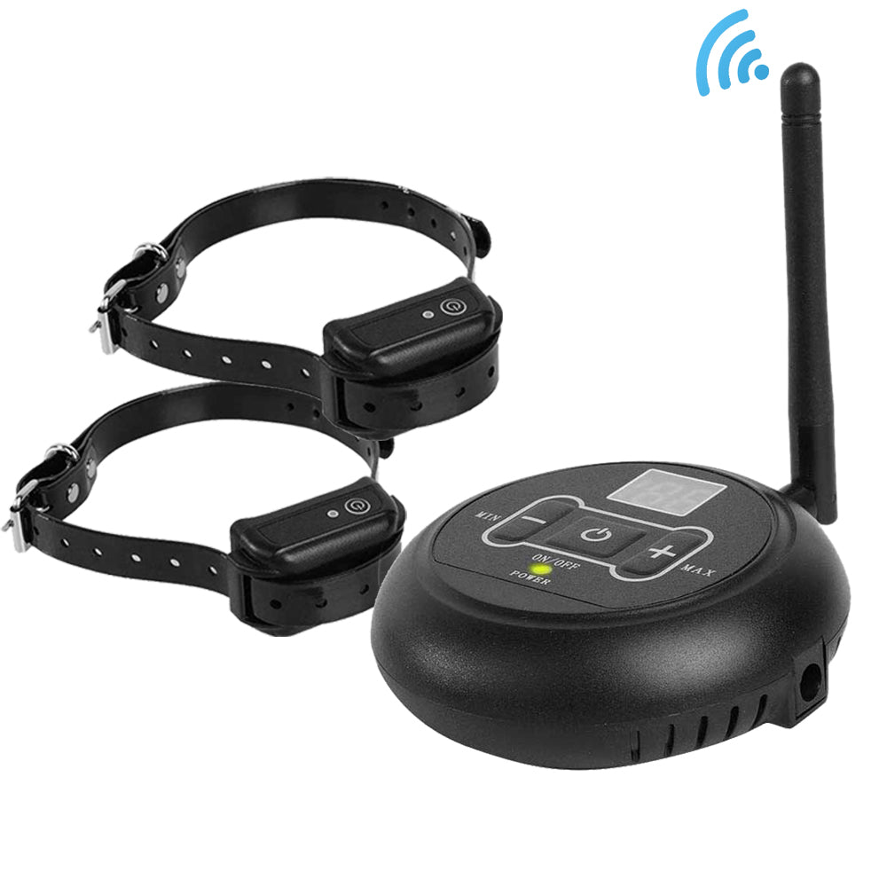 500m Wireless Dog Electric Fence Waterproof Rechargeable Dogs Collar