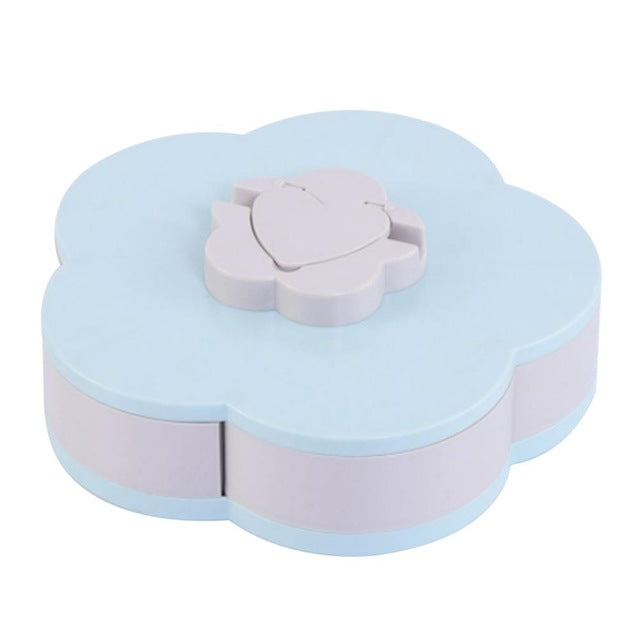 Multifunctional Rotating Snack Box