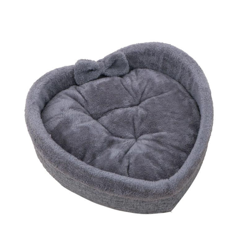 Heart-shaped Cat Bed
