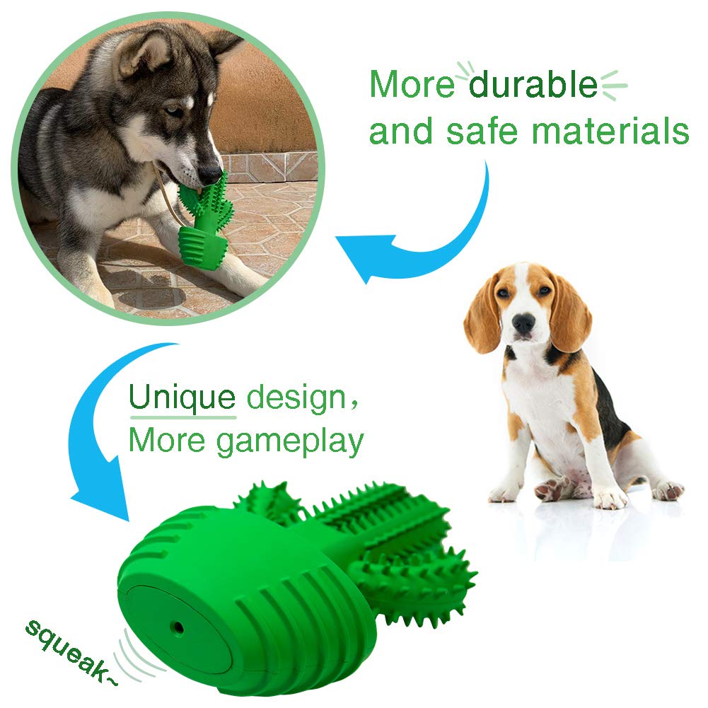 Cactus Shape Dog Rubber