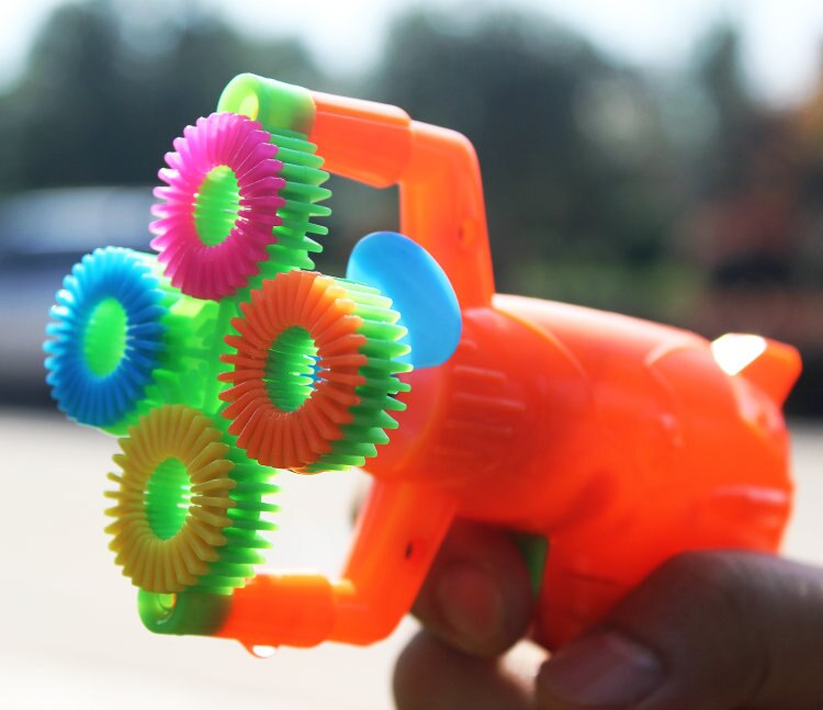 Electric Soap Bubble Gun
