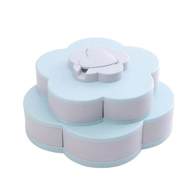 Multifunctional Rotating Snack Box