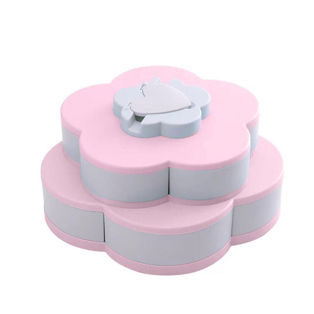 Multifunctional Rotating Snack Box