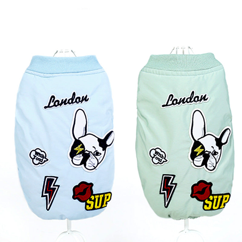 Pet Casual Graffiti Vest