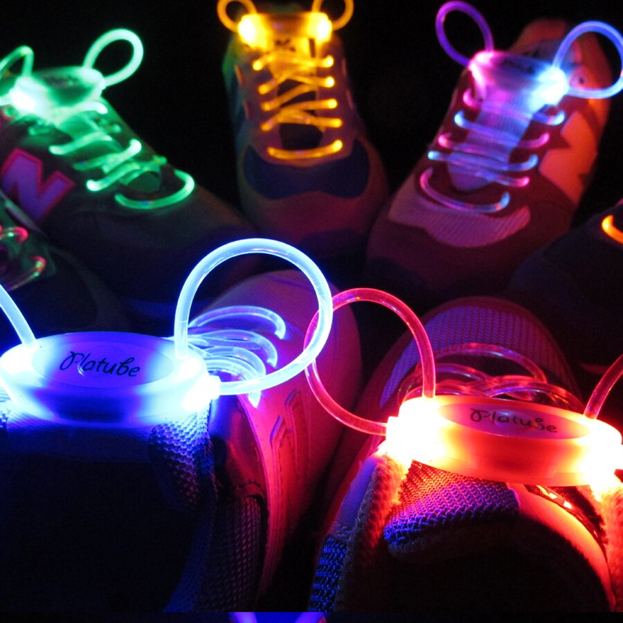 Colorful LED Flash Light Up Shoe Laces