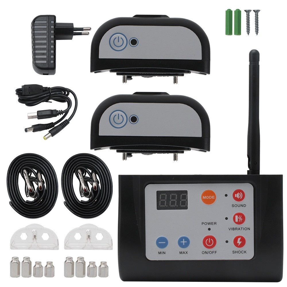 Waterproof Rechargeable 2 IN 1 Wireless Electric Pet Dog Fence