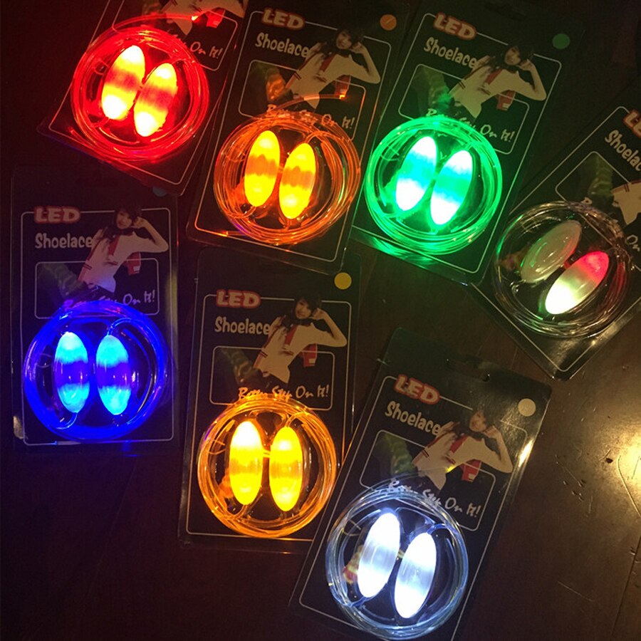Colorful LED Flash Light Up Shoe Laces